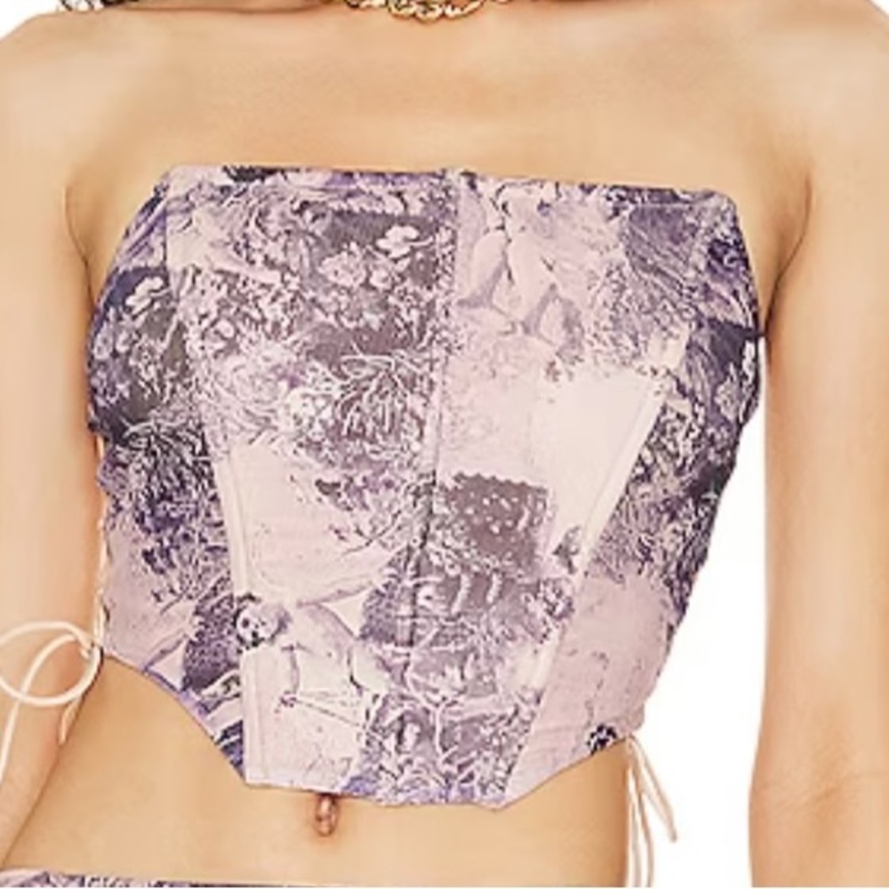 Superdown corset top NWT